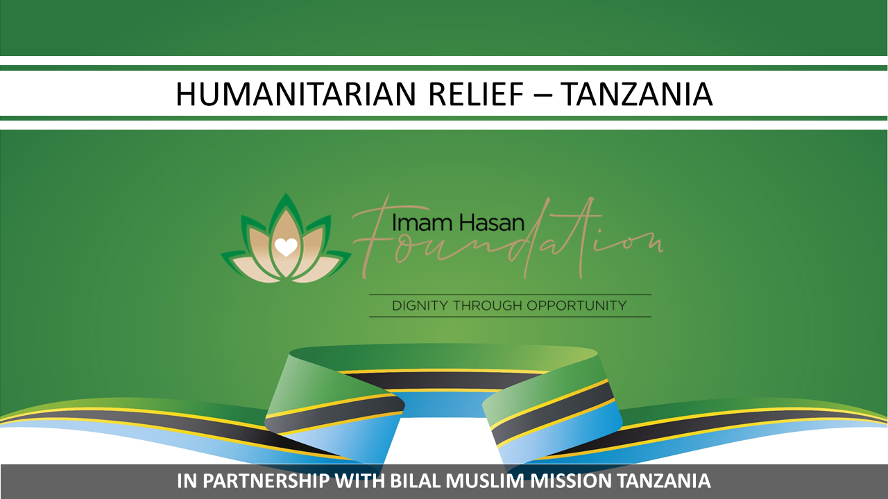 HUMANITARIAN RELIEF – TANZANIA