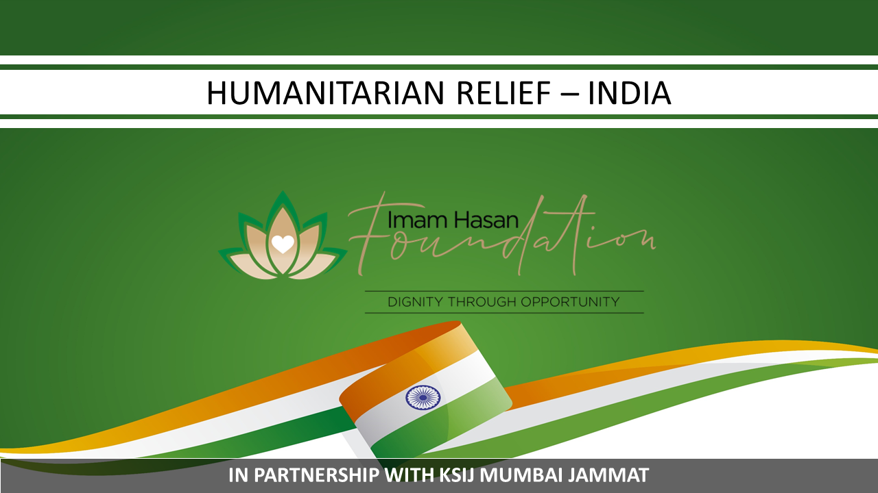 HUMANITARIAN RELIEF – INDIA