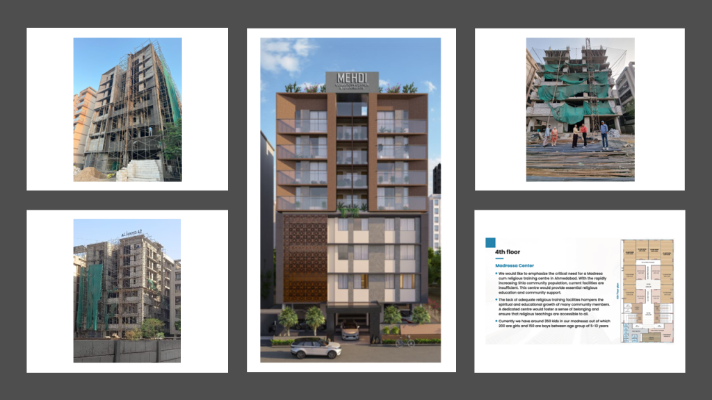 27-05-2025 – Ahmedabad – Community Building – Girls Hostel – Madressa
